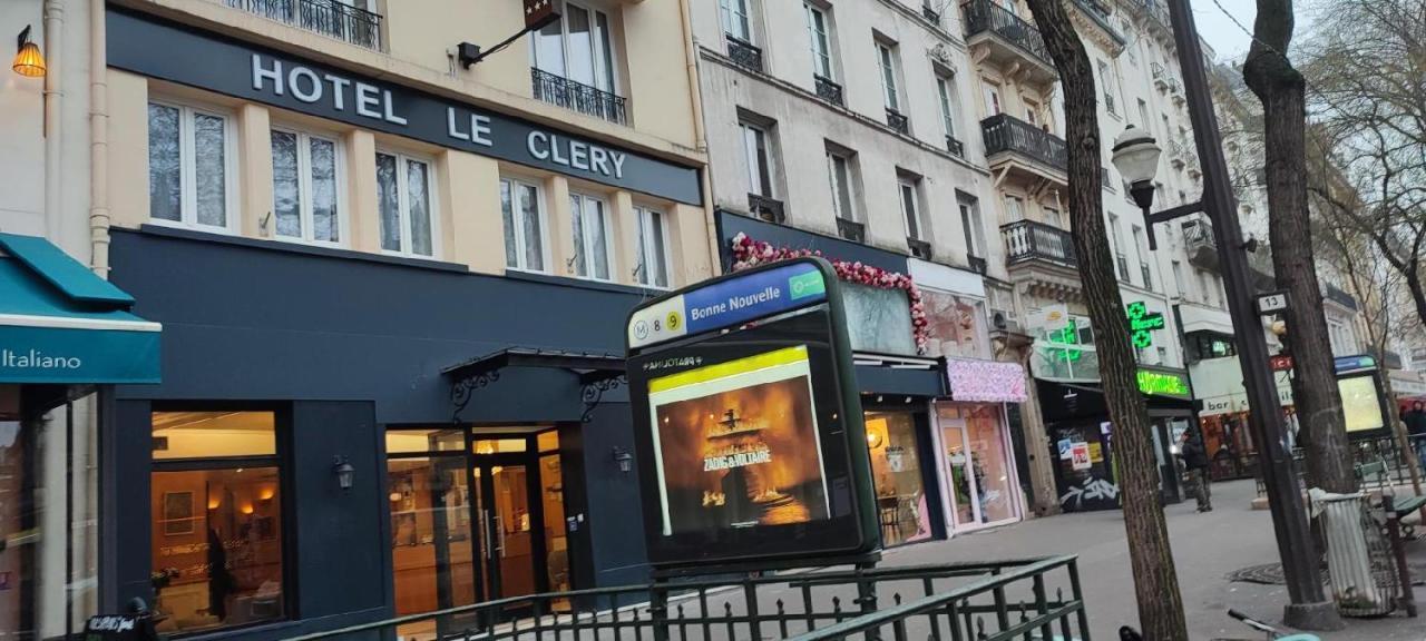 Hotel Le Clery París Exterior foto