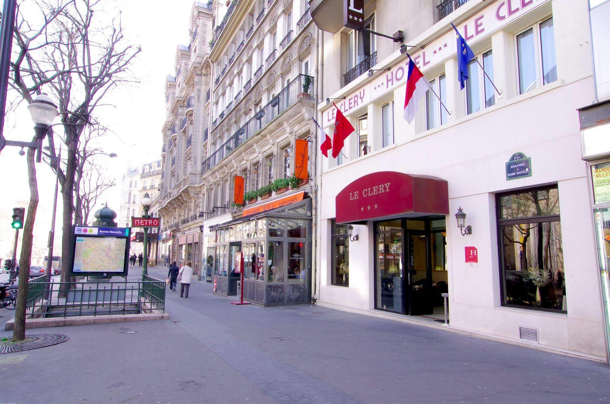 Hotel Le Clery París Exterior foto